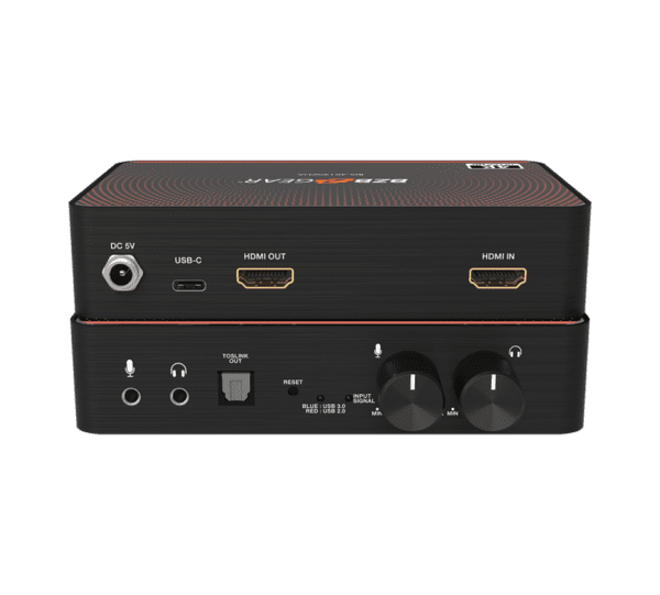 USB-C 4K120 Video Capture Card Box with Scaler/HDMI 2.1 Loop Out/Audio/HDR10 to SDR Conversion Support