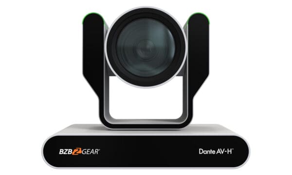 25X 4K UHD Auto Tracking HDMI 2.0/12G-SDI/USB 2.0/USB 3.0 Dante AV-H Live Streaming PTZ Camera with Tally Lights (White)