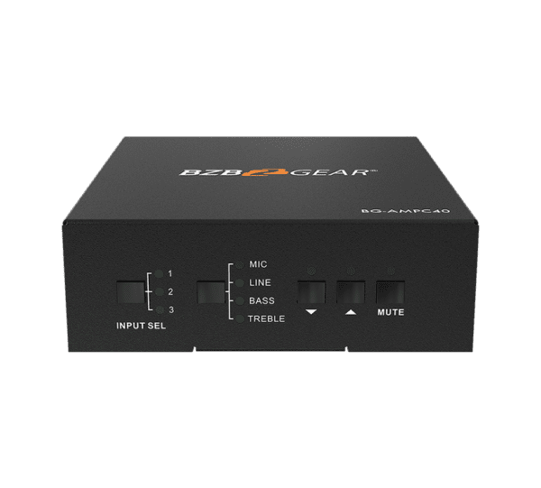 2-Channel 40W 70/100V Stereo/Mono Audio Amplifier