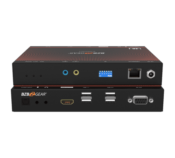 4K UHD HDMI 2.0 Over IP Multicast Receiver with Video Wall/KVM/USB/POE Support