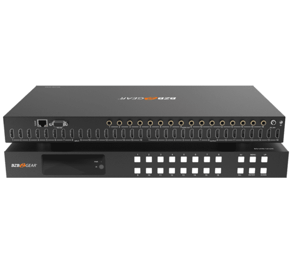 16x16 4K UHD HDMI Matrix with Advance EDID/Audio De-embedding/Downscaling and CEC