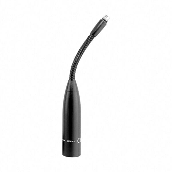 IS Series 6 in15 cmsingle flex gooseneck with 3 pin XLR connector3.0 oz