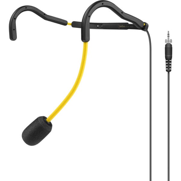 Sweat-resistant fitness headset (supercardioid) with adjustable neckband