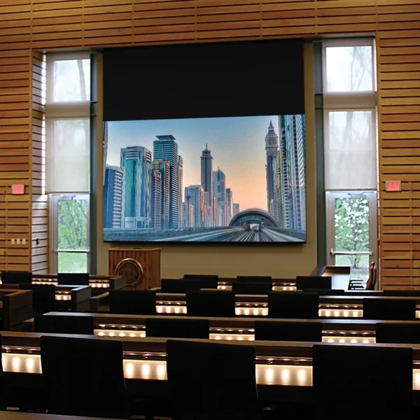 Targa XL, 193", HDTV, Matt White XT1000E, 110 V, with LVC-IV Low Voltage Controller
