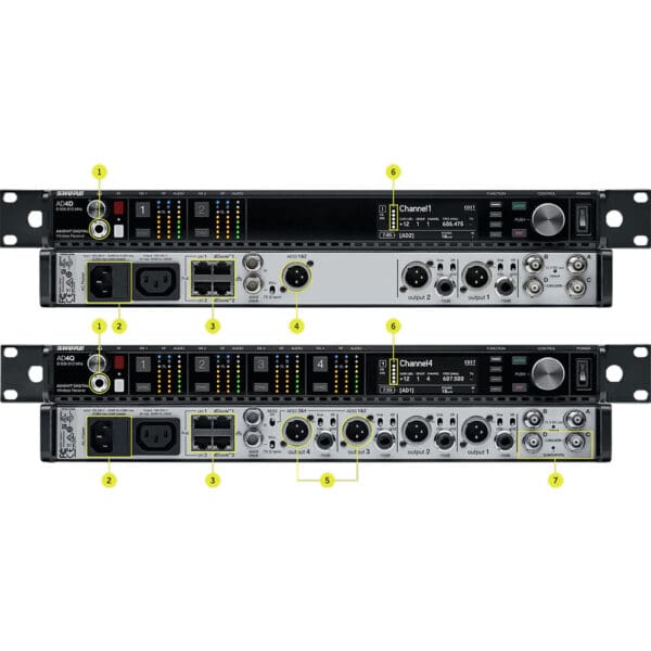 AD DUAL CH DC Rx L.PTS 606-810 MHz
