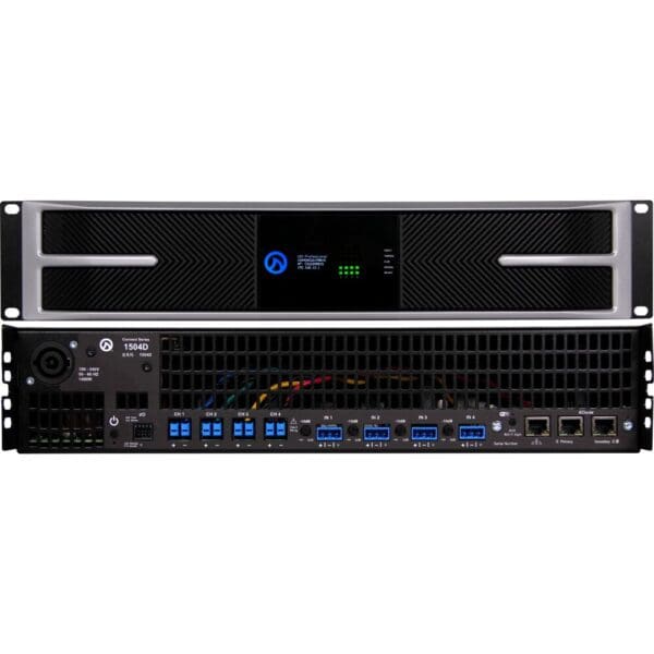 4 Channel x 1500 watt At 4ohms, 8ohms, 70V and 100V per channel