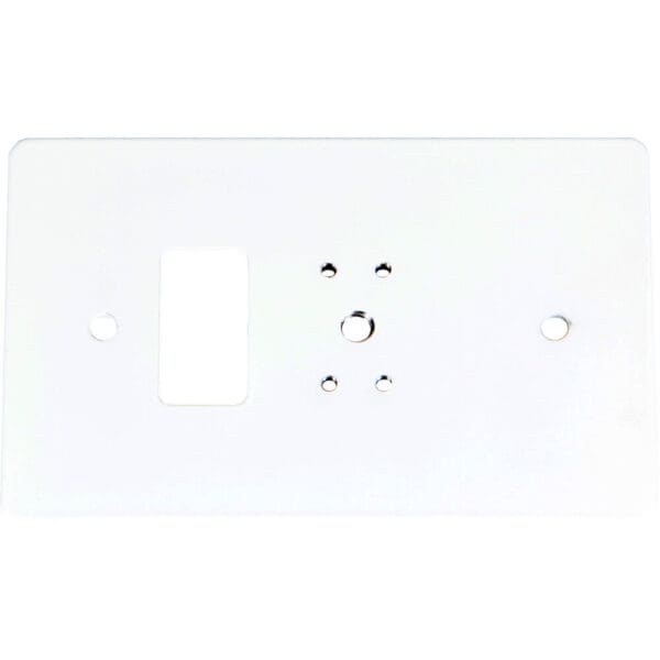Wall Box Mounting Plate- WHITE