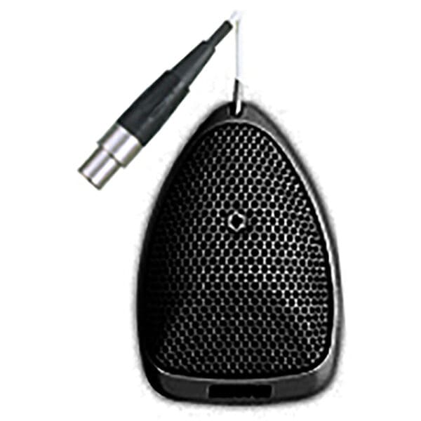 CARDIOD-Miniature  Black Condenser Mic 12 Attached Cabl