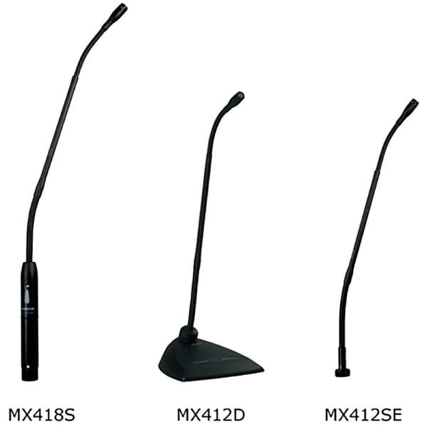 12in gooseneck condenser mic;shock mount flange mount;1