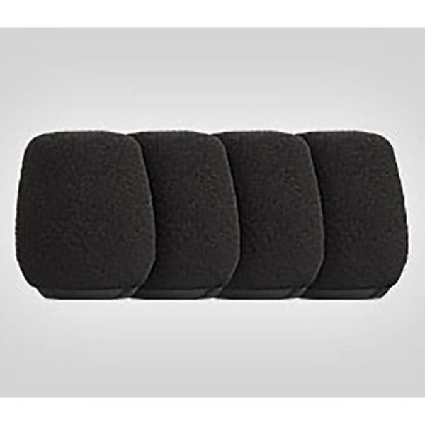 Black Foam Windscreens for MX405 and MX410  Microphones Contains