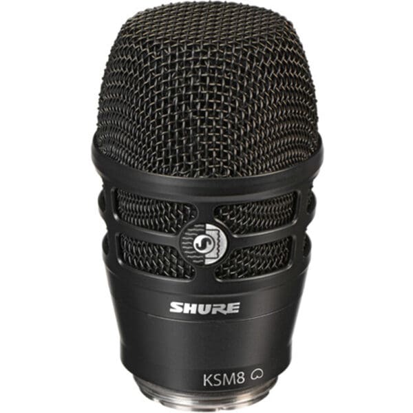 Black KSM8 Wireless capsule for Shure Transmitters