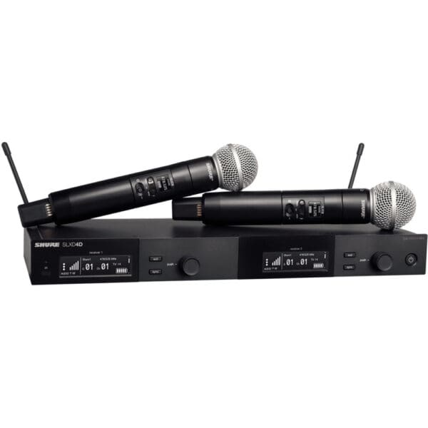 Dual Wireless Vocal System with SM58