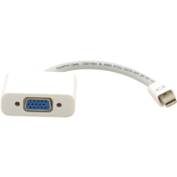 Mini DisplayPort (M) to 15pin HD (F) Adapter Cable