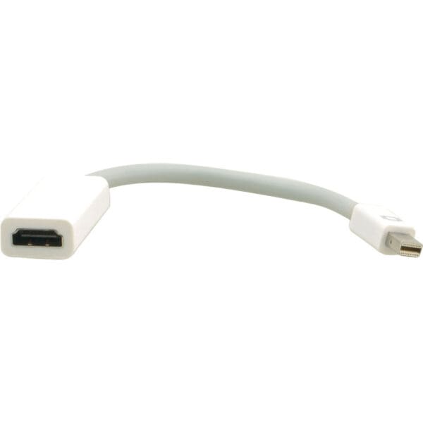 Mini DisplayPort (M) to HDMI (F) Adapter Cable - White