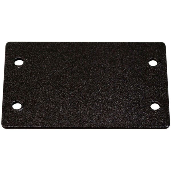 2P,BLACK,BLANK PLATE