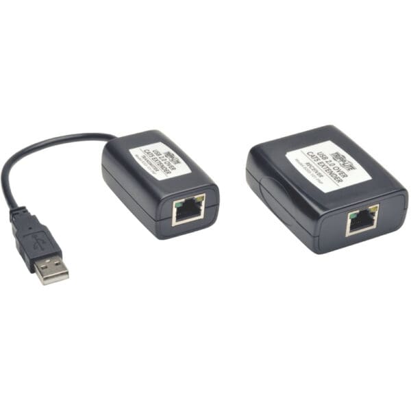 1-Port USB 2.0 over Cat5 Cat6 Extender Transmitter & Receiver