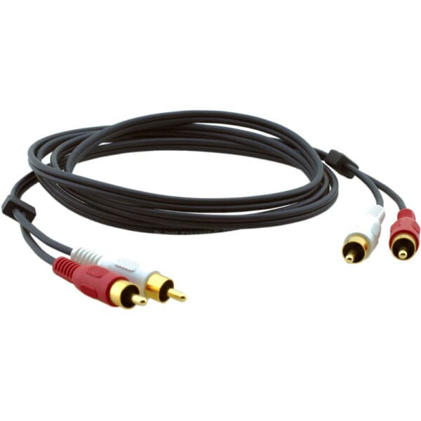 2 RCA (M) to 2 RCA (M) Audio Cable - 1'