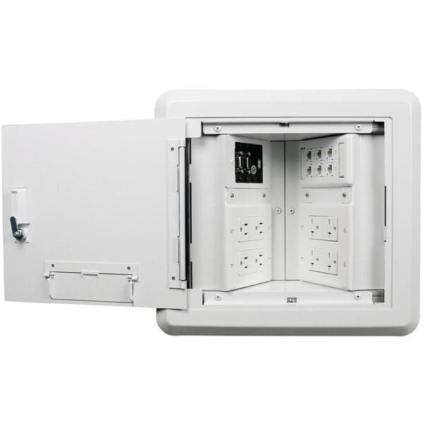 8-GANG RECESSED HINGED WALL BOX