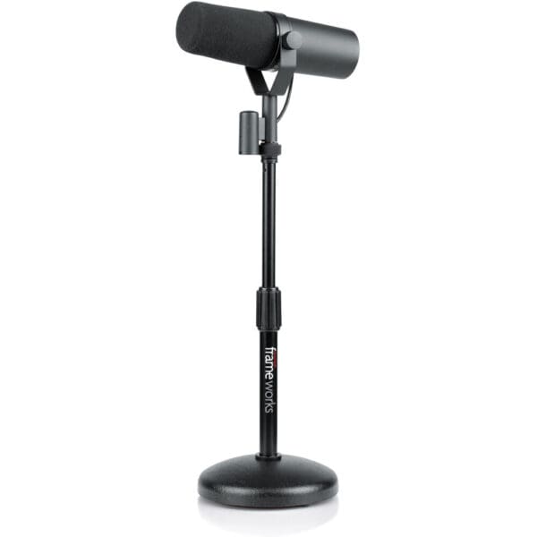 GATOR Round Base Desktop Mic Stand