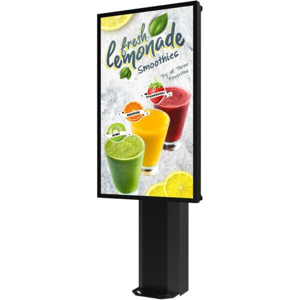Universal 55" Single-Display Outdoor Digital Menu Board
