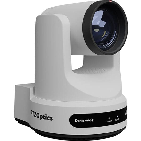 PTZ camera, featuring 12X Optical Zoom, 4K Resolution at 60fps