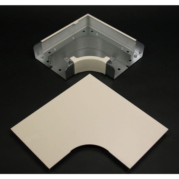 2IN. RADIUS FLATE ELBOW V4000 IVORY