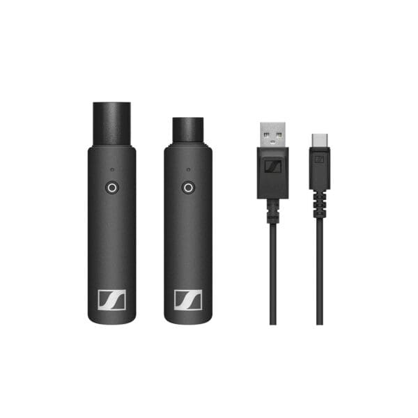 XLR base set with XSW-D XLR FEMALE TX, XSW-D XLR MALE RX USB Charg Cable