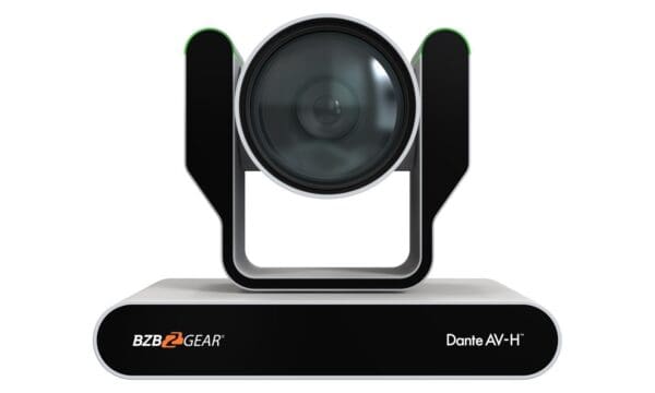 12X 4K UHD Auto Tracking HDMI 2.0/12G-SDI/USB 2.0/USB 3.0 Dante AV-H Live Streaming PTZ Camera with Tally Lights (White)
