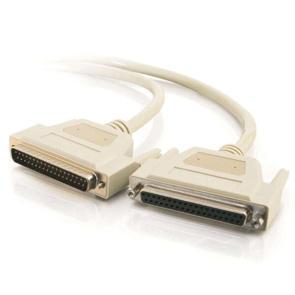 6ft DB37 M/F Serial RS232 Extension Cable
