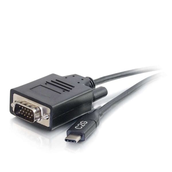 15ft (4.6m) USB-C to VGA Video Adapter Cable - LIMITED AVAILABILITY