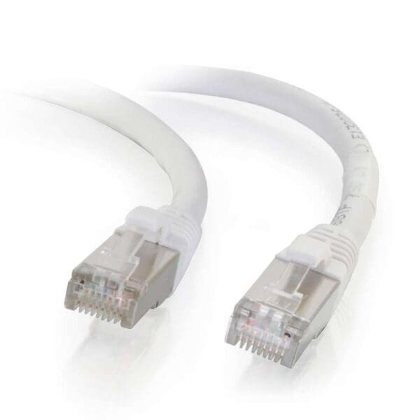 9ft Cat6 Snagless Shielded STP Ethernet Network Patch Cable - White