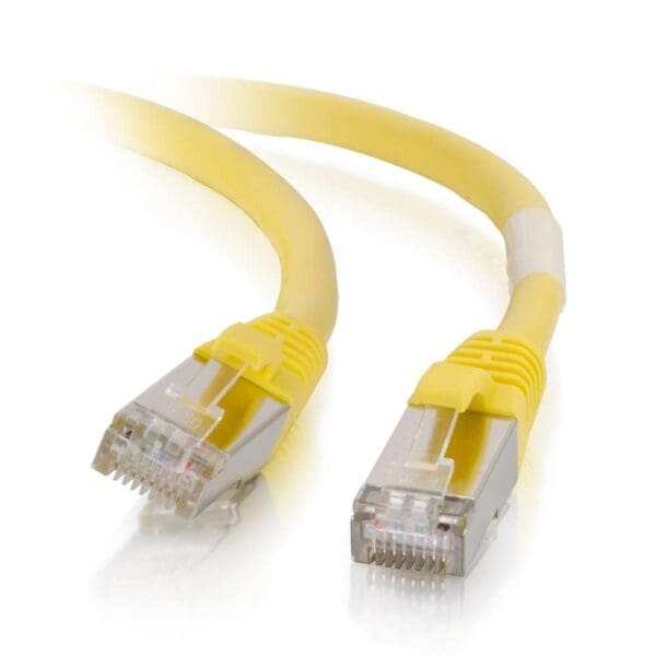 8ft Cat6 Snagless Shielded STP Ethernet Network Patch Cable - Yellow
