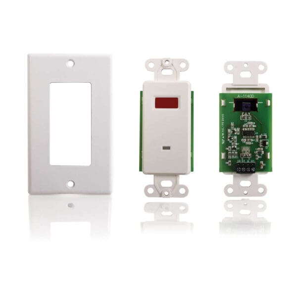 Infrared (IR) Remote Control Dual Band Wall Plate Receiver