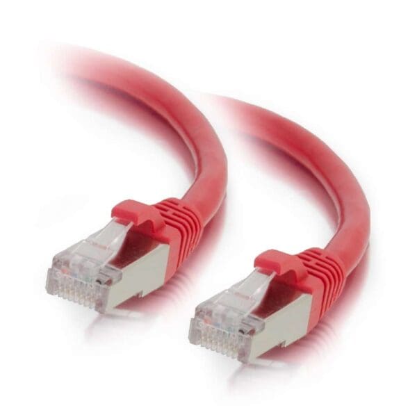 9ft Cat6 Snagless Shielded STP Ethernet Network Patch Cable - Red