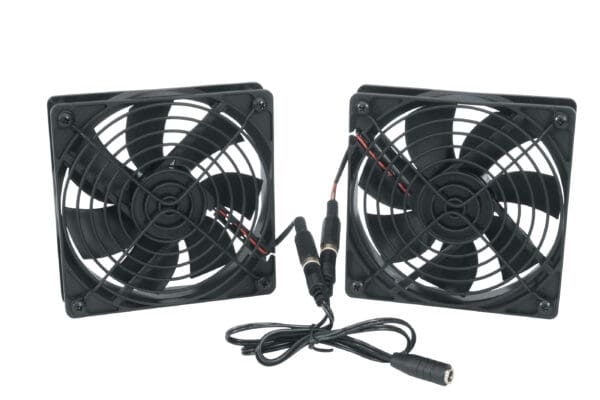 4 1/2 Inch DC Fan Kit, 138 CFM with International Power Supply Kit