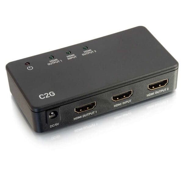 2-Port HDMI® Distribution Amplifier Splitter - 4K 30Hz