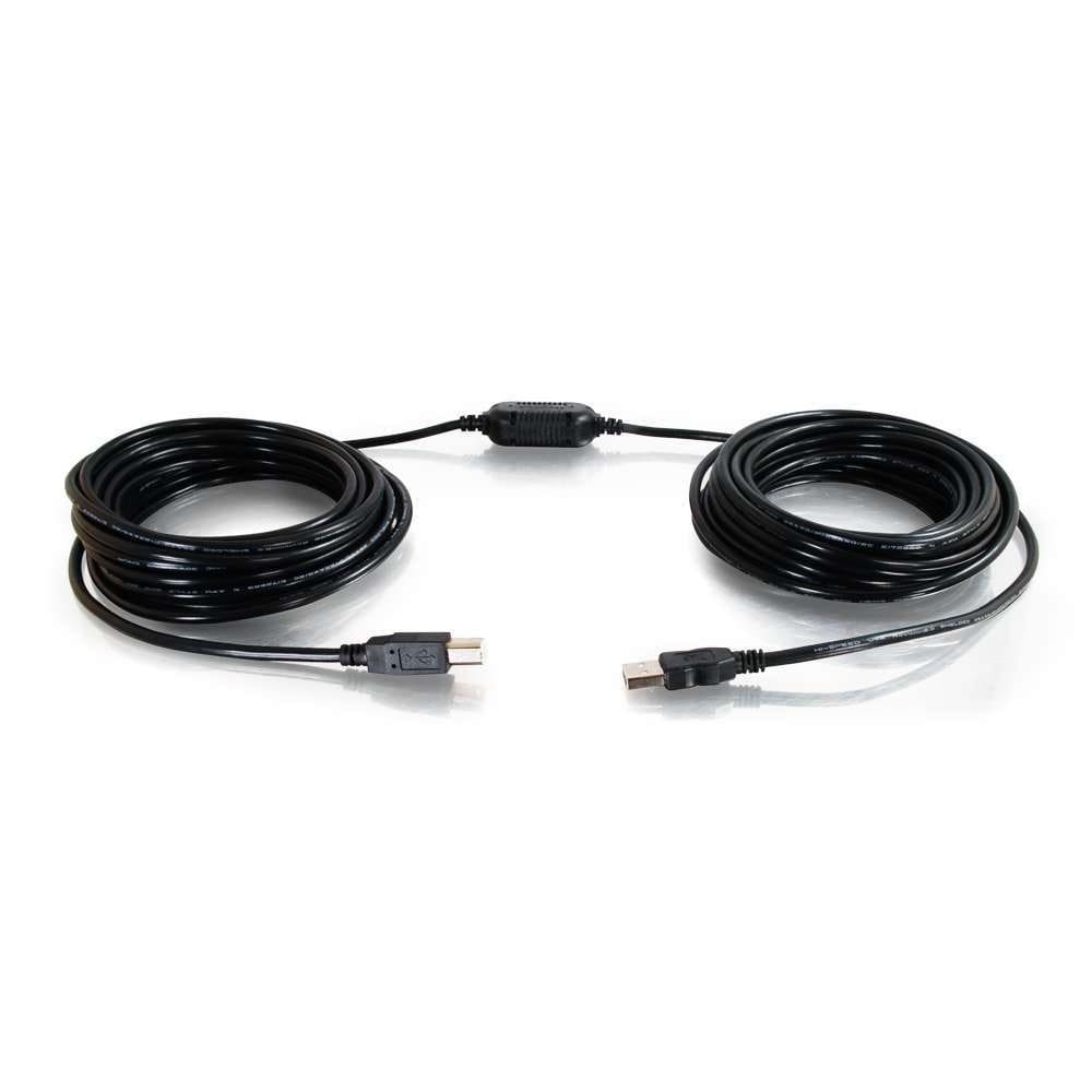 Two USB extension cables coiled.