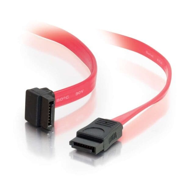 18 Inch 7-pin 180° to 90° 1-Device Serial ATA Cable