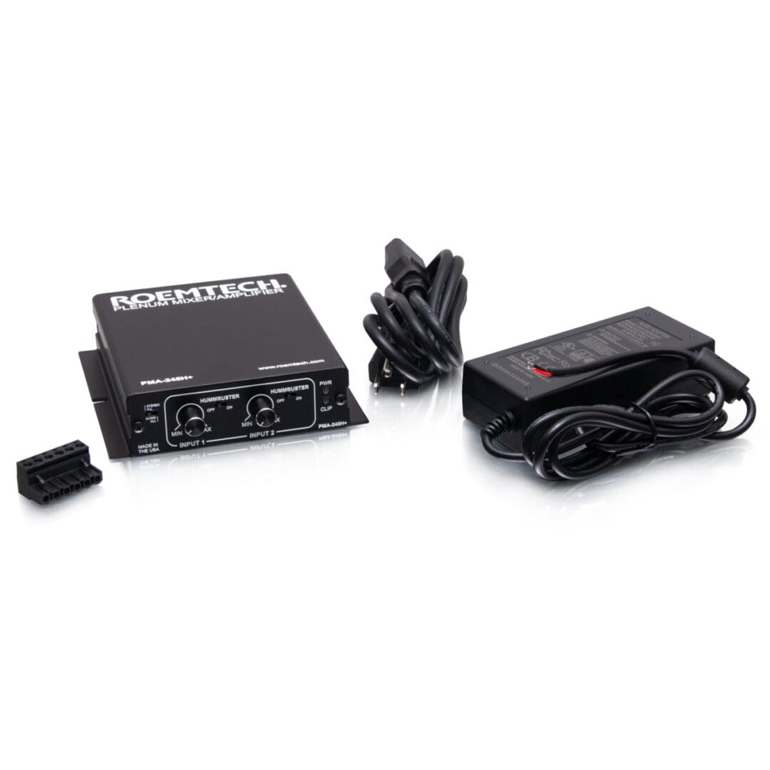 Roemtech plenum mixer amplifier with power supply.