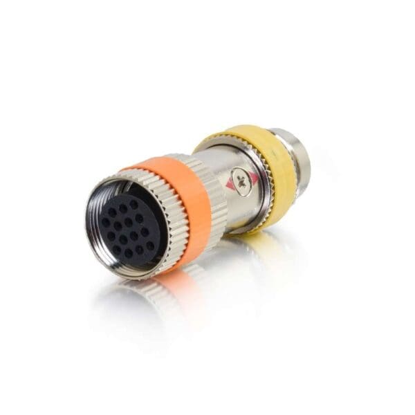 RapidRun® PC (Yellow) Runner to Multi-format (Orange) 15-pin Din Adapter - LIMITED AVAILABILITY