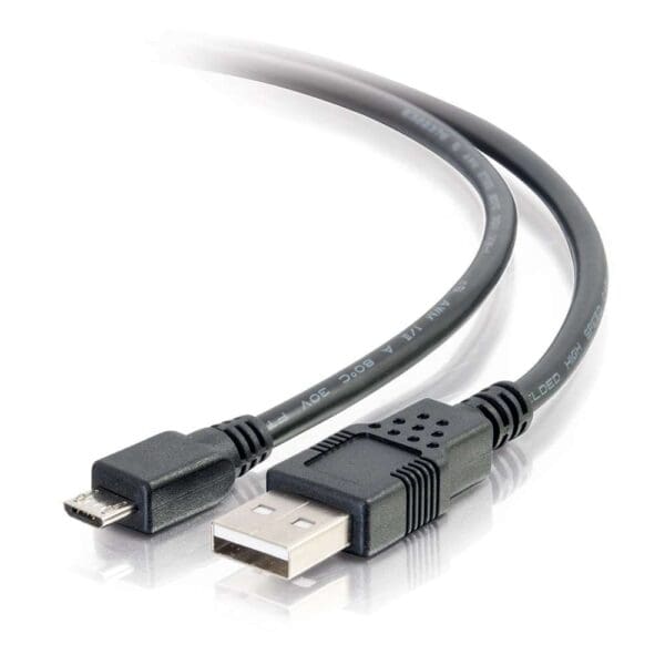 9.8ft USB 2.0 A to Micro-B Cable M/M - Black (3m)