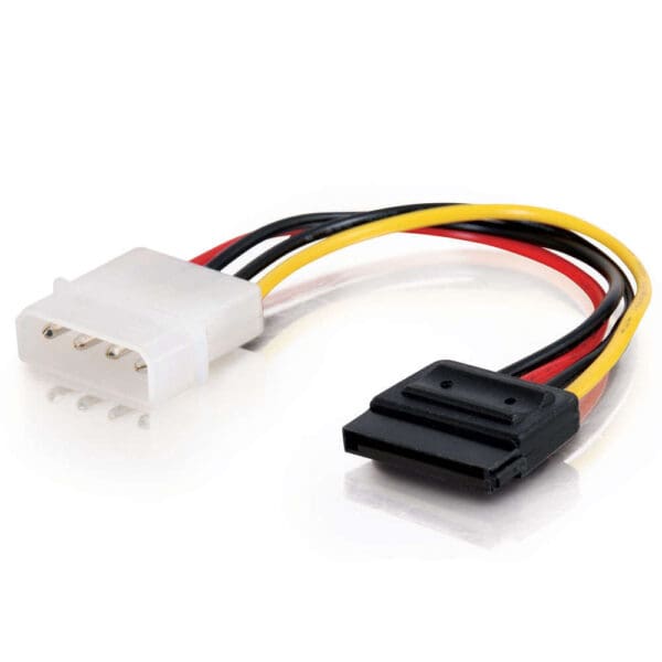SATA power cable with Molex connector.