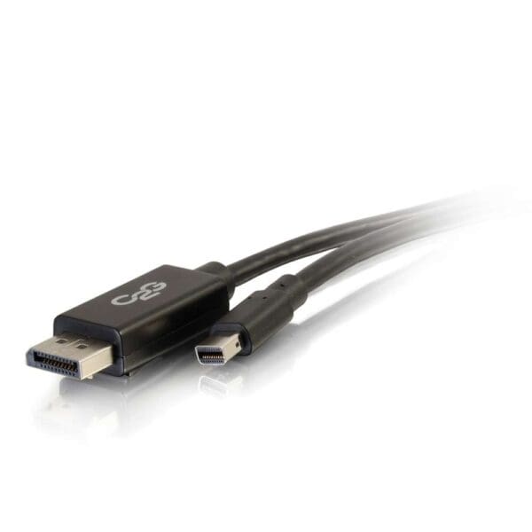 10ft Mini DisplayPort™ to DisplayPort™ Adapter Cable 4K 30Hz - Black