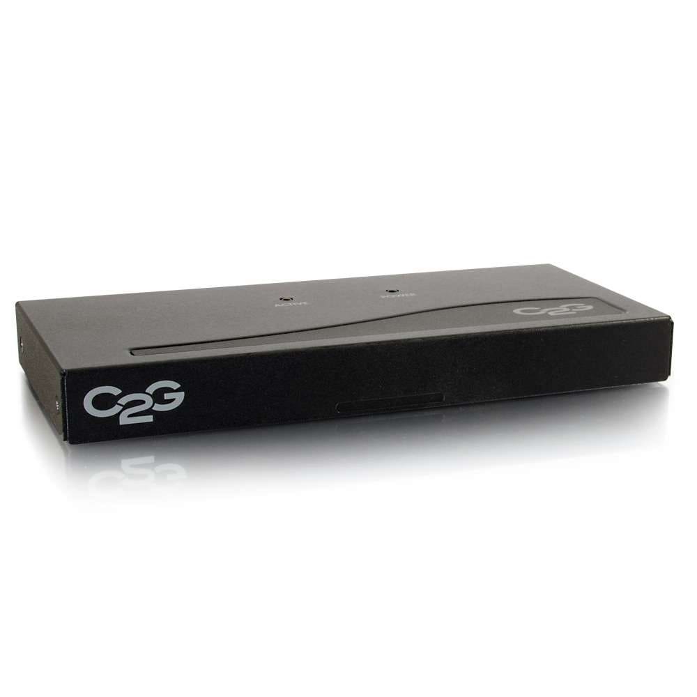C2G black audio video switcher.