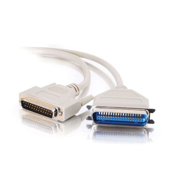 6 ft DB25 Male to Centronics 36 Male Parallel Printer Cable