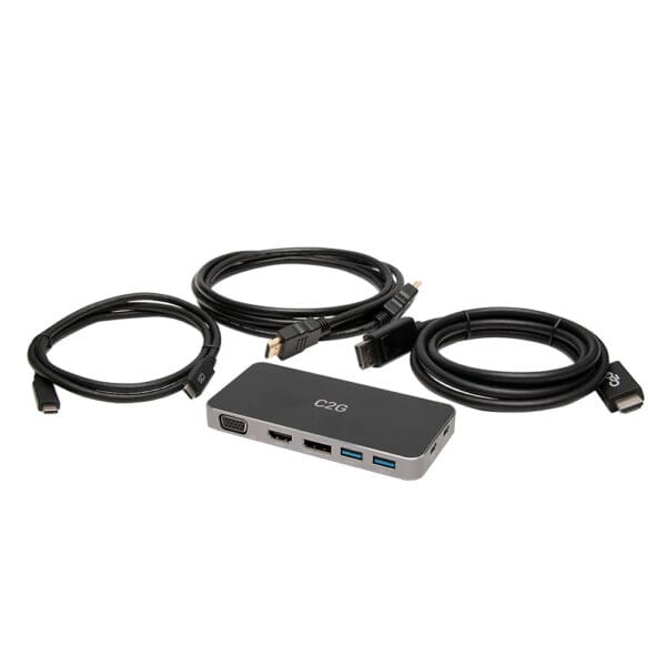 USB-C® 7-in-1 Dual Display Dock Kit for Laptops