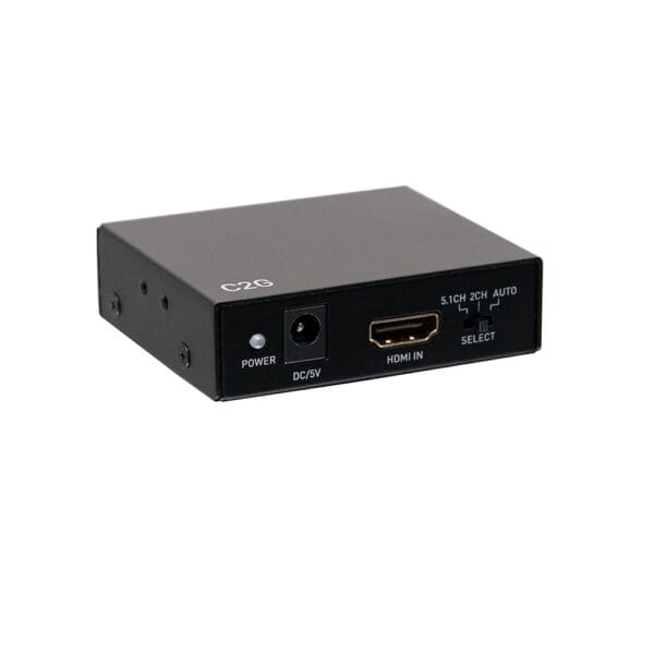 C2G HDMI audio converter box.