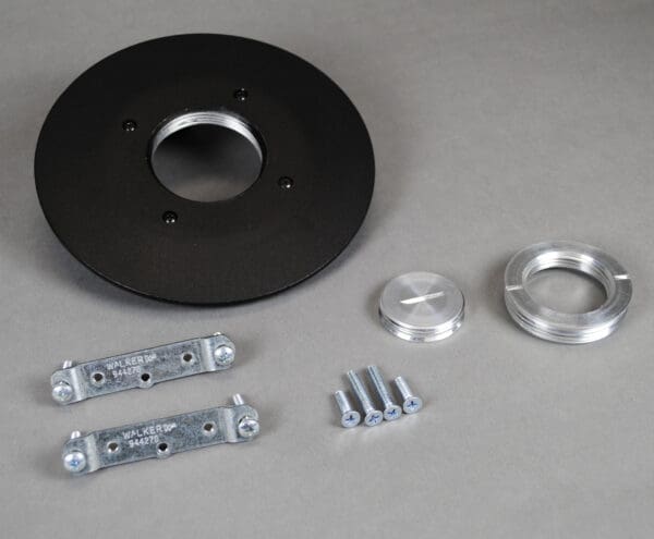 UFD 2IN FLUSH FURN FEED FTG BLACK