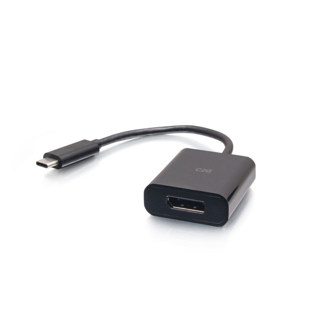 USB-C to DisplayPort adapter cable.