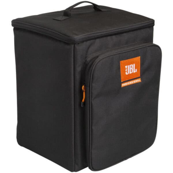 Black JBL Professional speaker bag.
